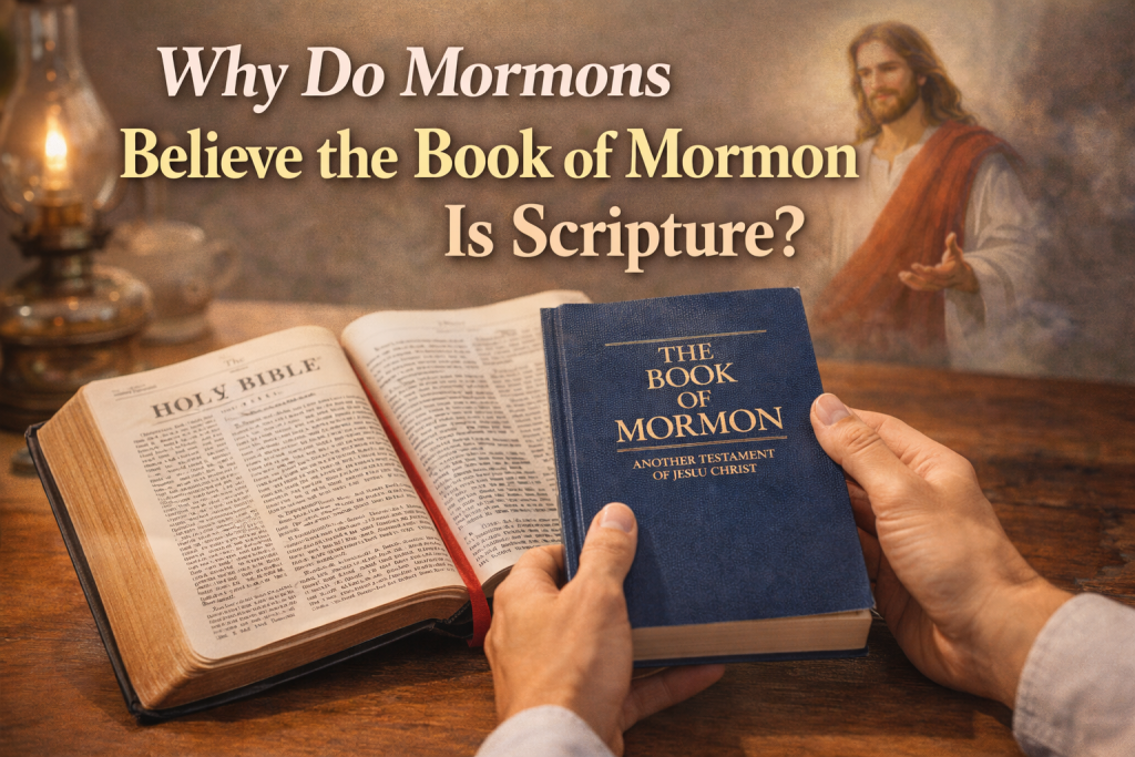 Why Do Mormons Believe the Book of Mormon Is Scripture?