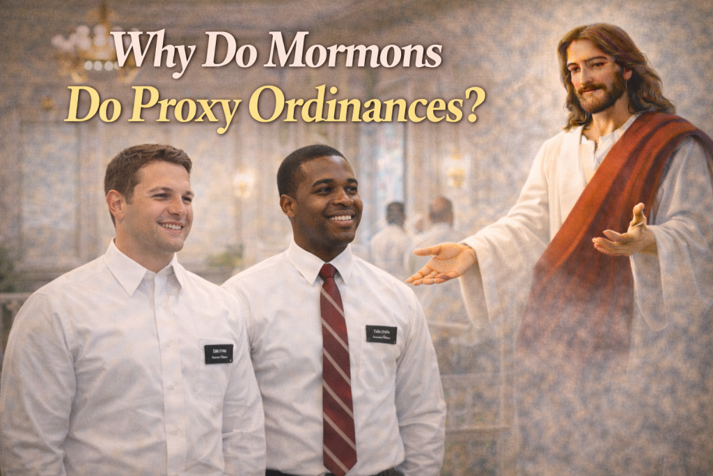 Why Do Mormons Do Proxy Ordinances?
