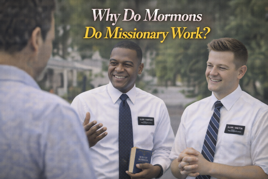 Why do Mormons