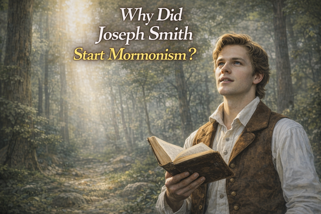 Why Did Joseph Smith Start Mormonism?