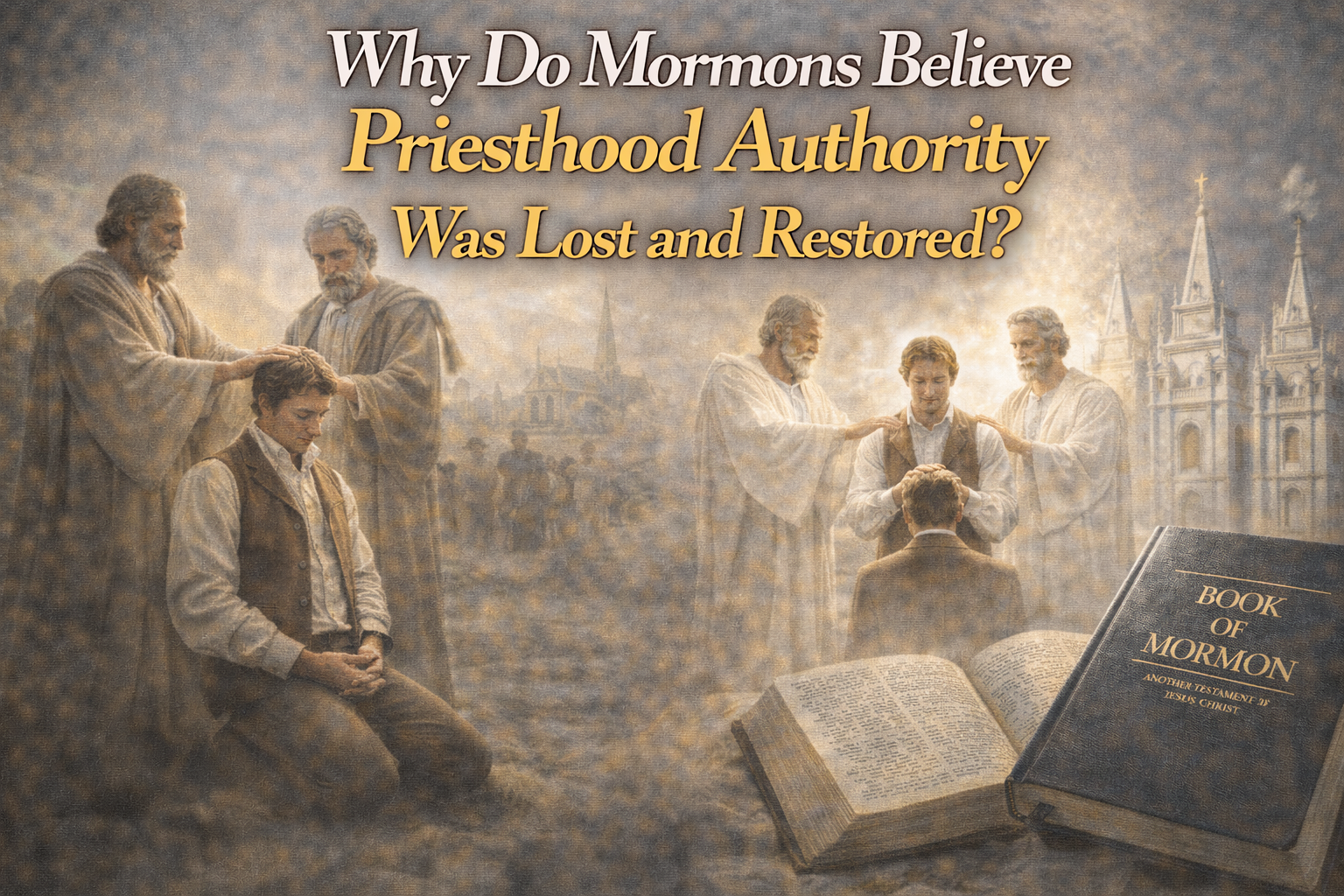 Why Do Mormons Believe Priesthood Authority Was Lost and Restored?