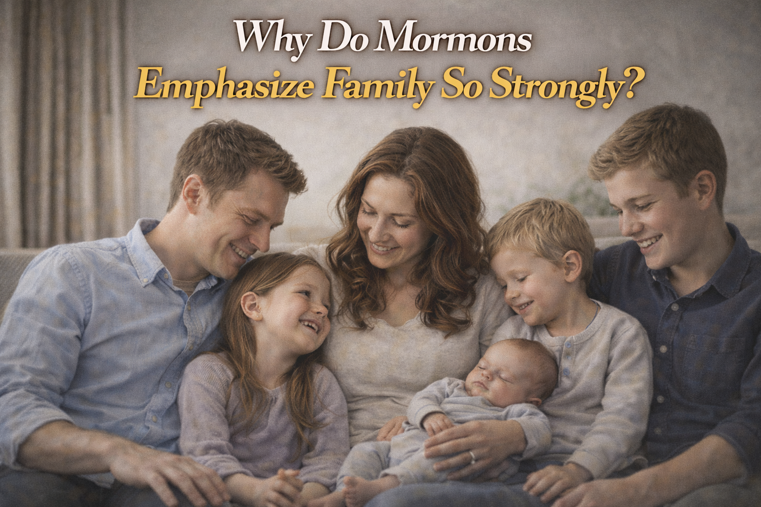 Why Do Mormons Emphasize Family So Strongly?