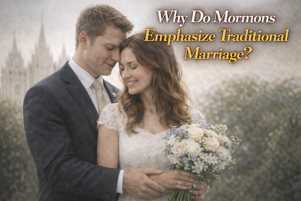 Why do Mormons Emphasize Traditional marriage?