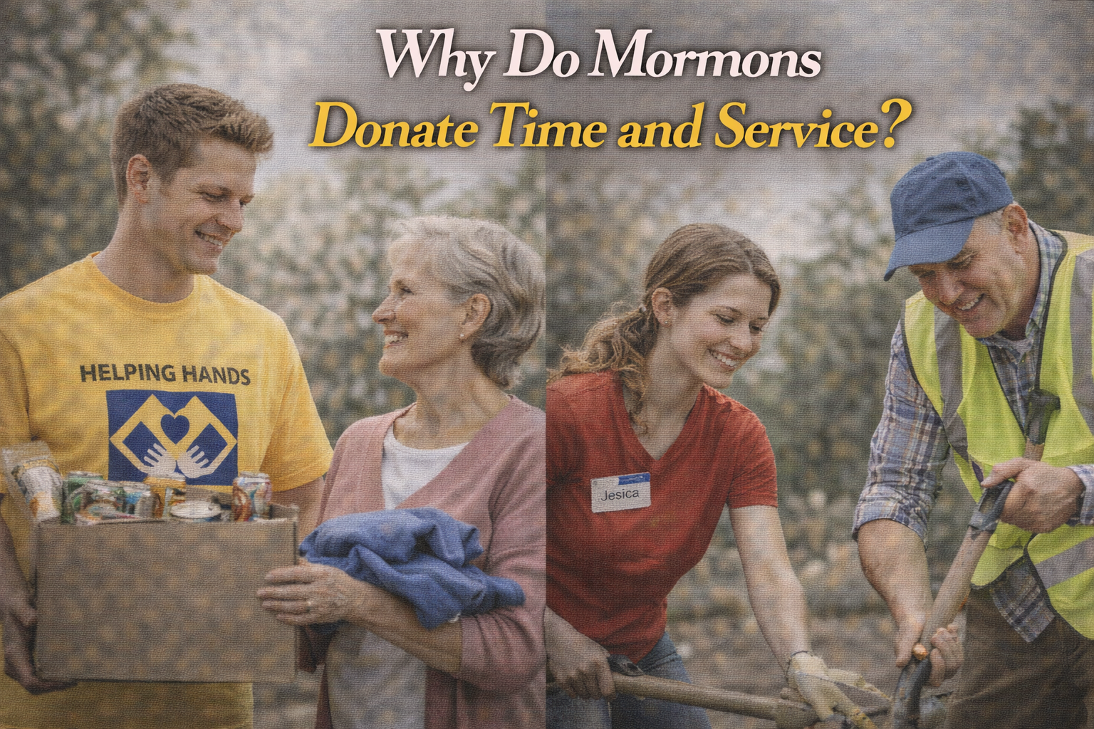 Why Do Mormons Donate Time and Service?