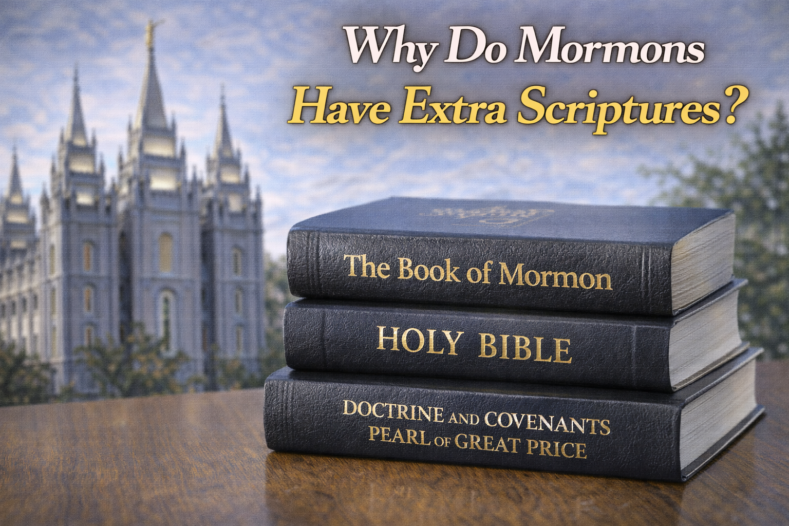 Why Do Mormons Have Extra Scriptures?