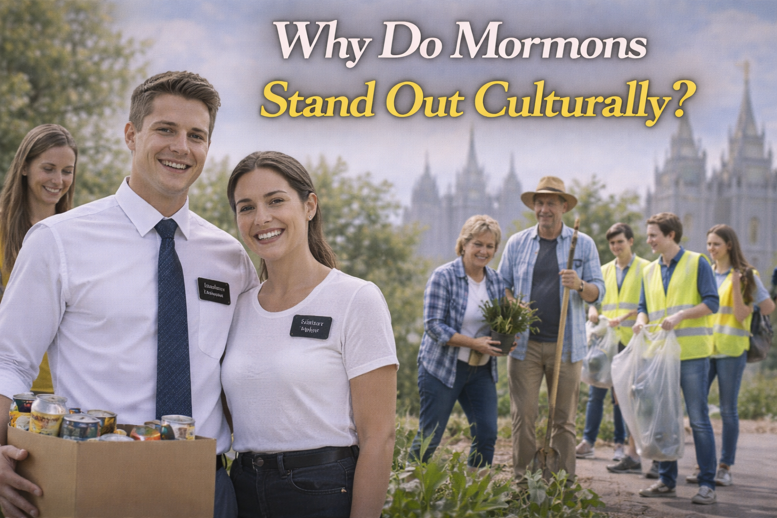 Why Do Mormons Stand Out Culturally?