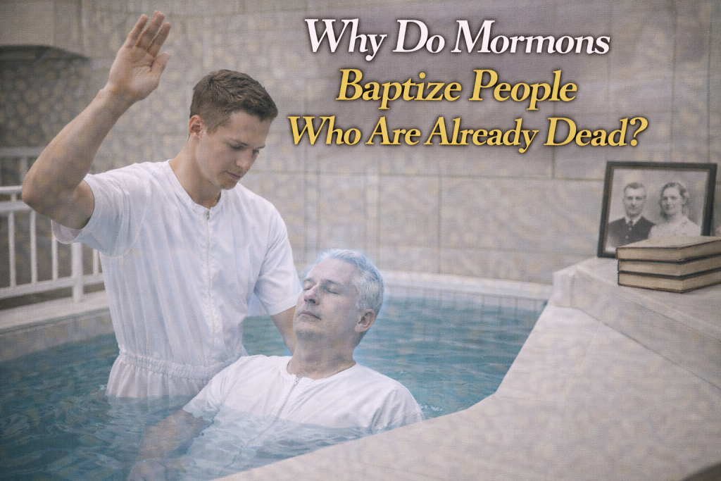 Why Do Mormons Baptize People Who Are Already Dead?
