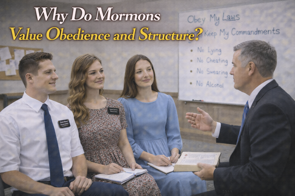 Why Do Mormons Value Obedience and Structure?