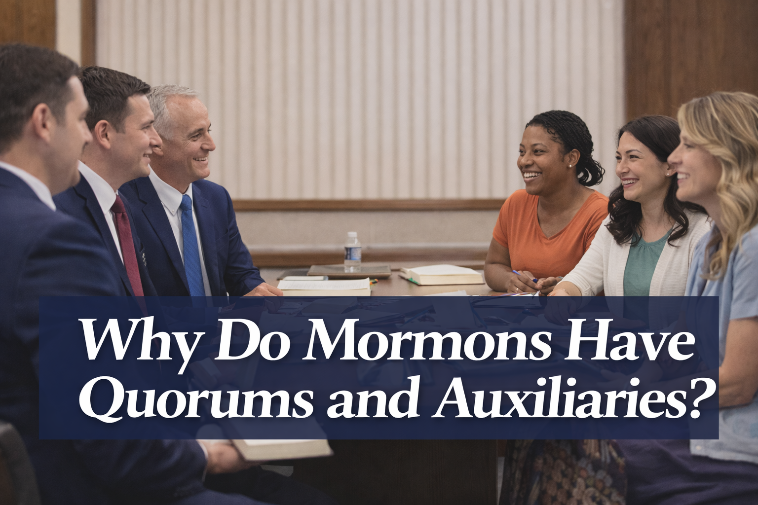 Why Do Mormons Have Quorums and Auxiliaries?