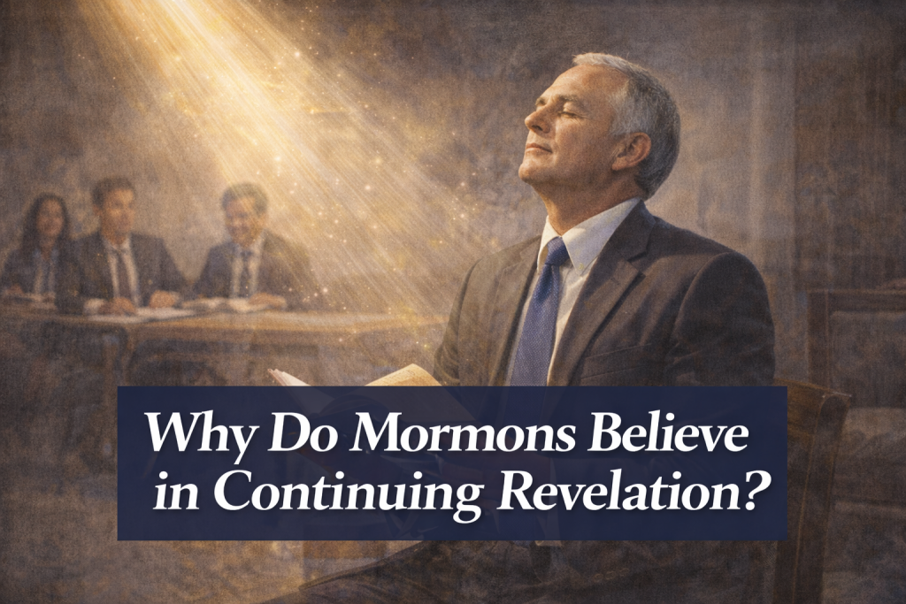 Why Do Mormons Believe In Continuing Revelation?