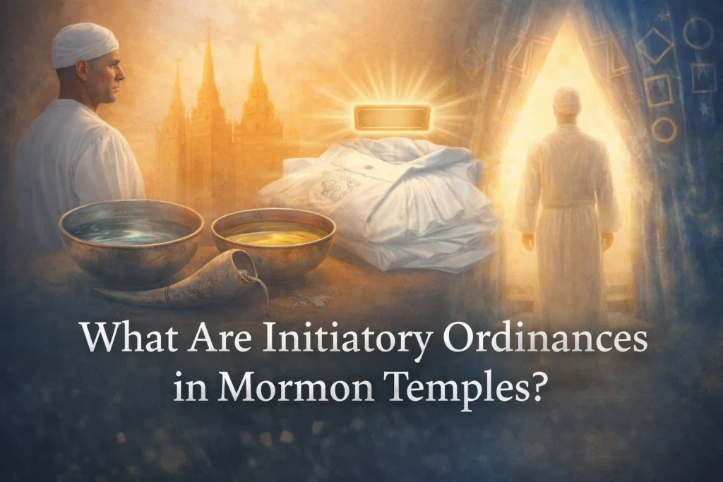 History of Initiatory Ordinances