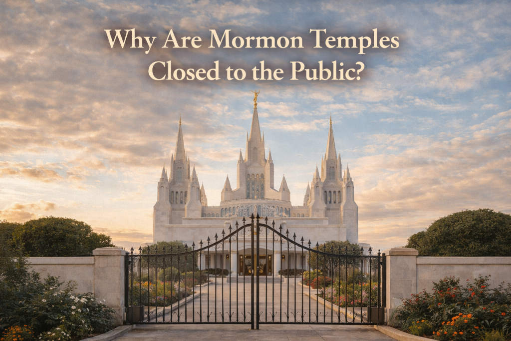 Why Are Mormon Temples Closed to the Public?